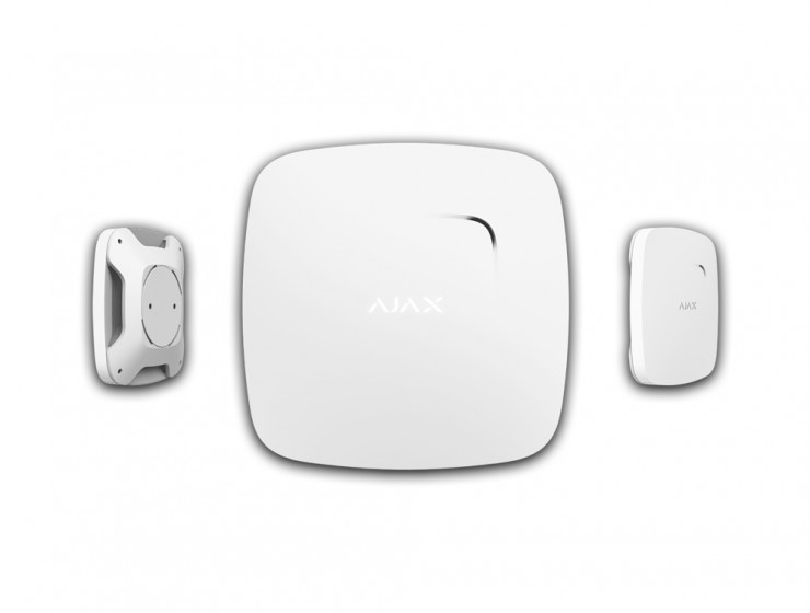Датчик дыма и угарного газа Ajax FireProtect Plus